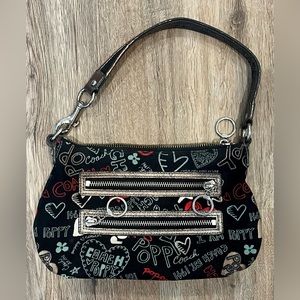 Y2K Coach Graffiti Poppy Purse. 10 x 7 x 3" Pre-owned, worn/insideneeds cleaning
